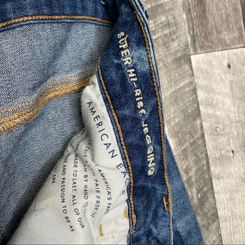 AE Super High Rise Jegging Jean - Picture 6 of 7